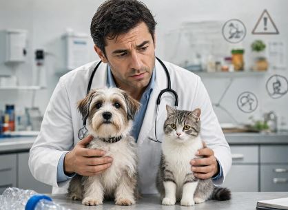 افزایش موارد مسمومیت حیوانات خانگی در بریتانیا؛ هشدار درباره مواد دورریخته‌شده
